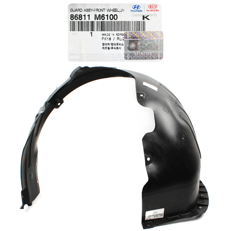 GENUINE FRONT Fender Liner Left DRIVER Side Kia Forte 2019-2021 86811M6100