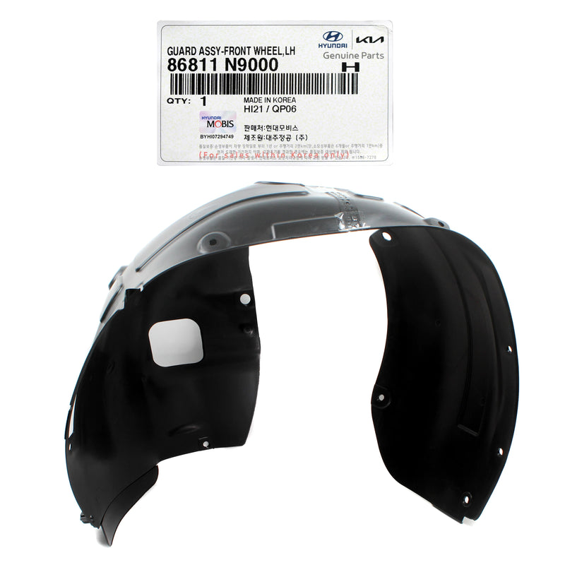 GENUINE Front Fender Liner LEFT DRIVER for 2022-2024 Hyundai Tucson 86811N9000