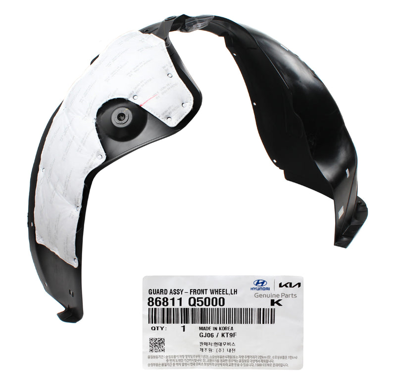 Genuine Front Fender Liner LEFT Driver Side for 2021-2025 Kia Seltos 86811-Q5000