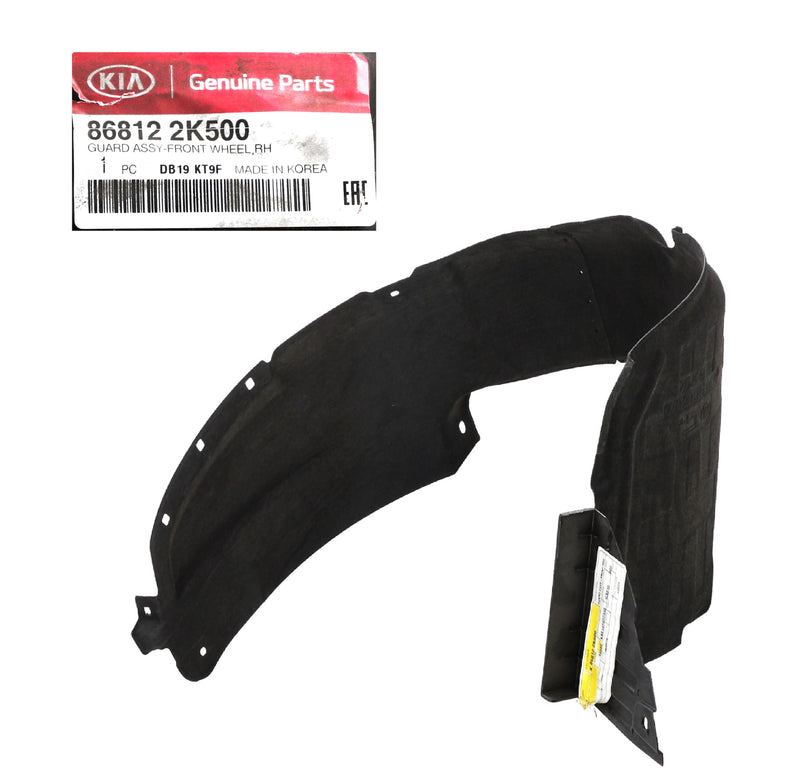 GENUINE Fender Liner FRONT RIGHT PASSENGER for 2012-2013 Kia Soul 868122K500