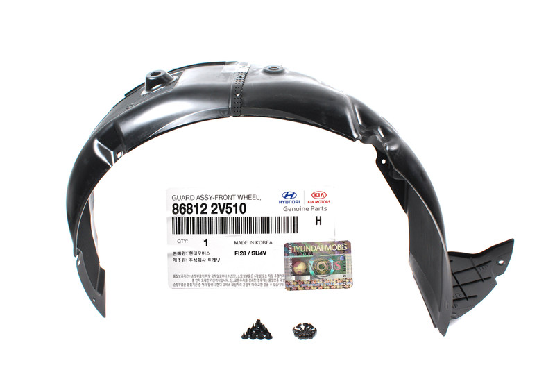 Fender Liner Front Passenger Side 2013-2017 Hyundai Veloster Turbo 868122V510