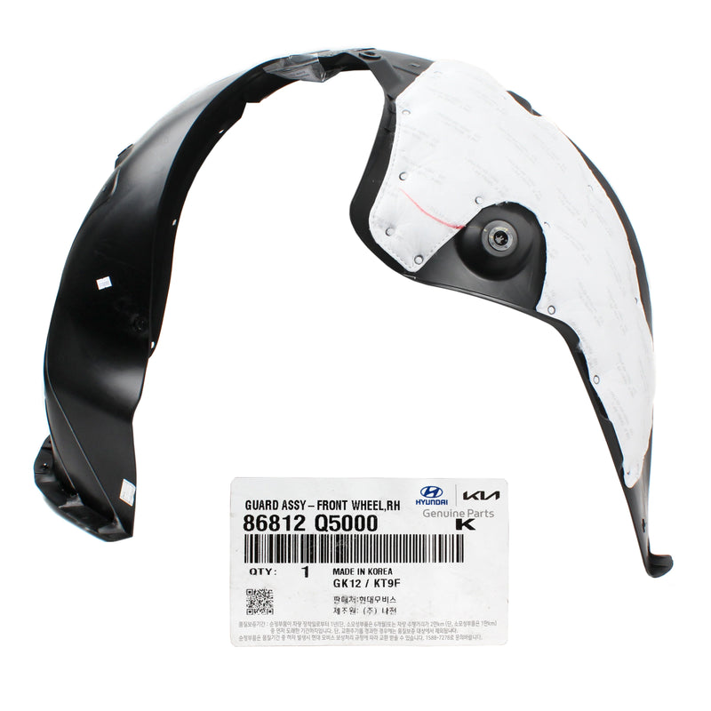 GENUINE FRONT Fender Liner RIGHT Passenger For Kia Seltos 2020-2023 86812Q5000