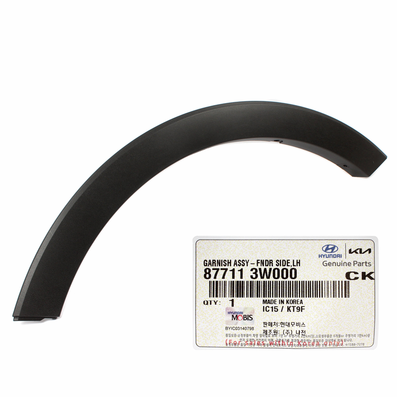 FRONT Fender Flare Molding Left LH for 2011-2016 Kia Sportage OEM 877123W000