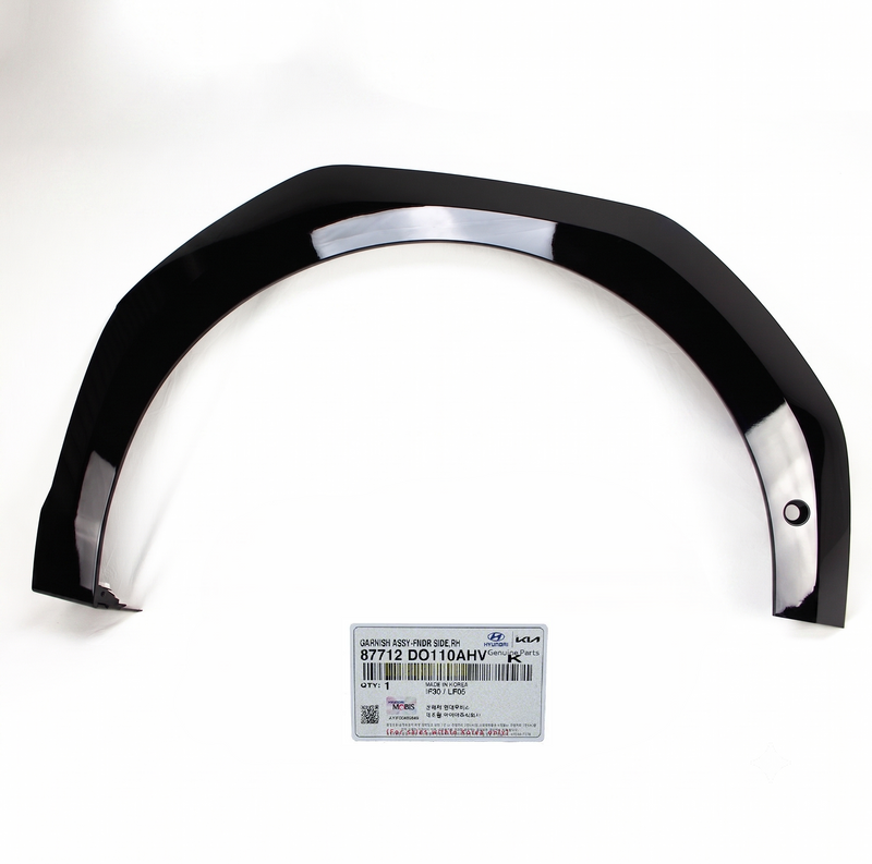 Genuine Fender Side Garnish RH Passenger 87711DO110AHV 87712DO110AHV for Kia EV9