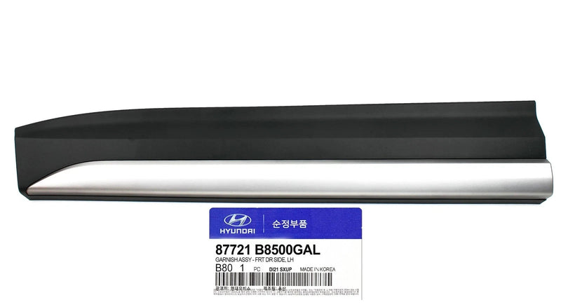 Front Door Molding Garnish LEFT OEM HYUNDAI SANTA FE 2017-2018 Genuine