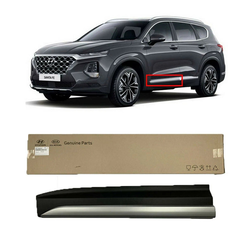 Front Door Molding Garnish LEFT OEM HYUNDAI SANTA FE 2017-2018 Genuine