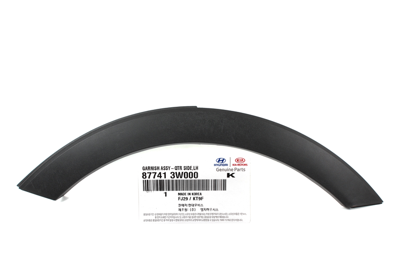 GENUINE Rear Fender Wheel Molding LEFT for 2011-2016 Kia Sportage 87741-3W000