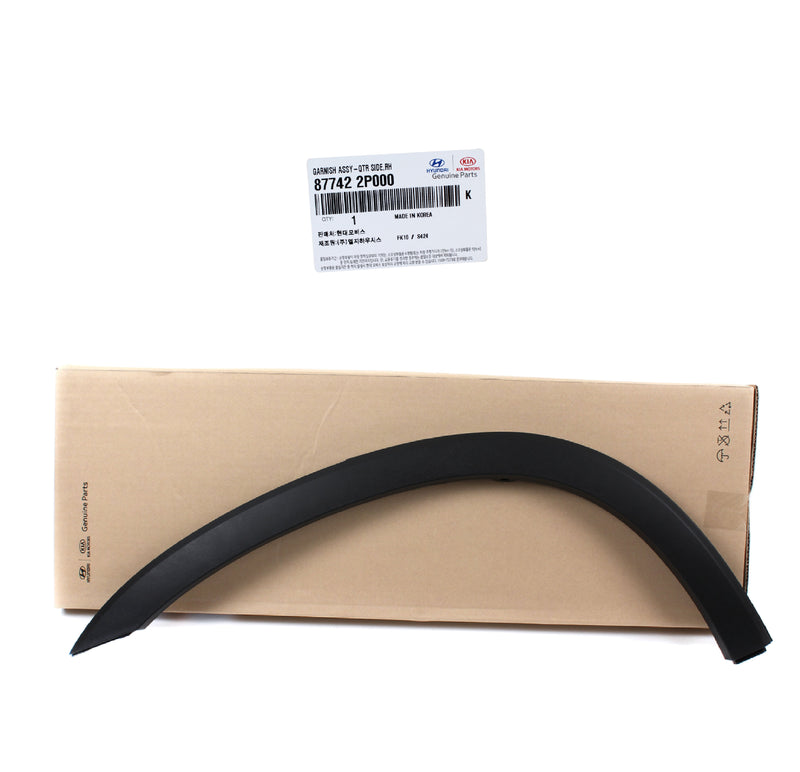 GENUINE REAR Right Fender Wheel Opening Molding PASSENGR Kia Sorento 2011-2015
