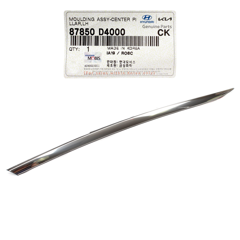 Genuine C-Pillar Molding Chrome LEFT Driver for 2016-2020 Kia Optima 87850-D4000