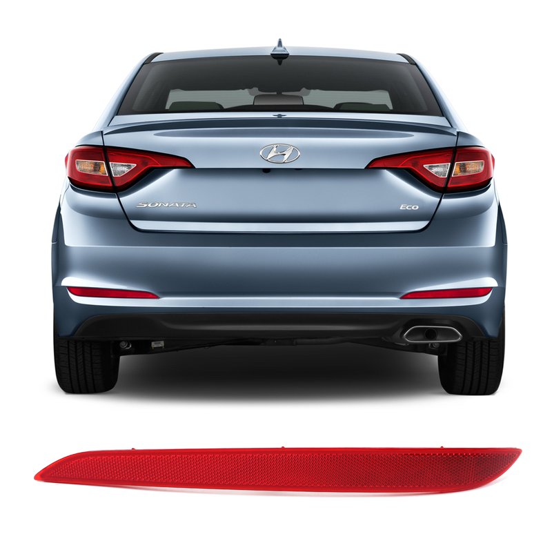 15-17 Hyundai Sonata GENUINE REAR Bumper Reflector PASSENGER 92406C1000
