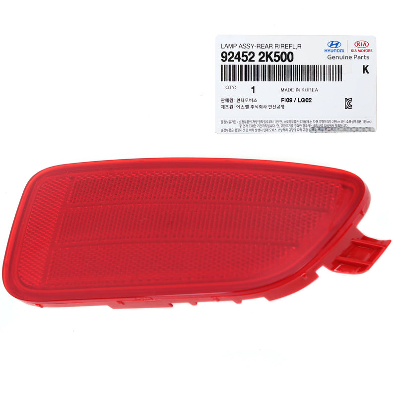Genuine Rear Bumper Reflector Passenger Side For 2012-2013 Kia Soul 924522K500