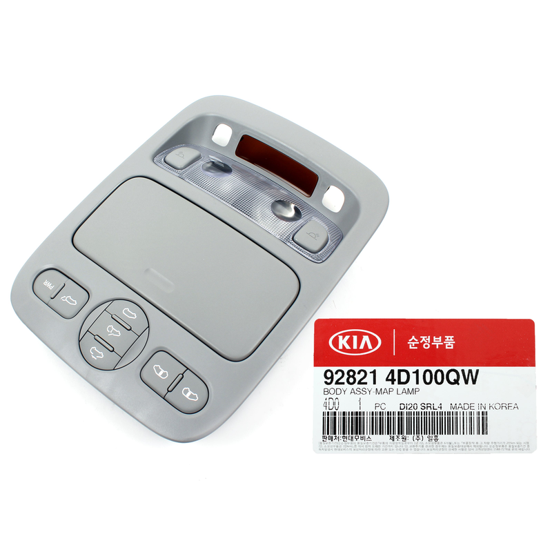Genuine Overhead console Lamp For Kia Sedona 2006-2014 928214D100QW