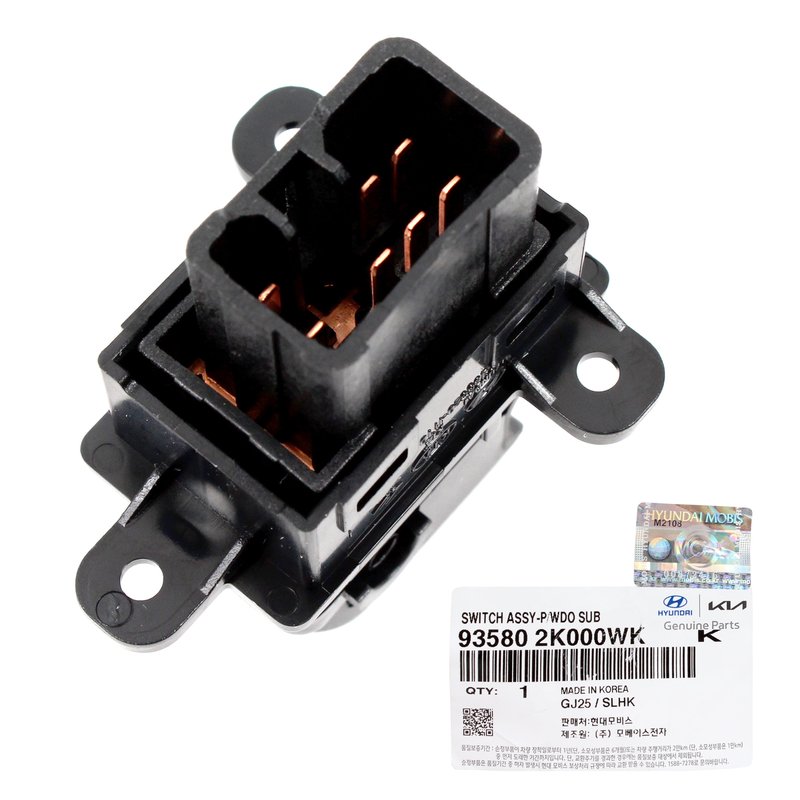 Genuine Rear Door Left = Right Power Window Switch OEM KIA SOUL 2010-2013