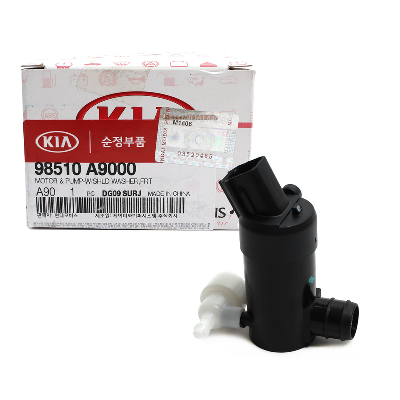 OEM Windshield Washer Pump  & Grommet for 16-21 Kia Sedona Sorento 98510A9000