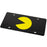 Pac-Man Logo Black Acrylic License Plate Frame - Official Licensed Product by Bandai Namco