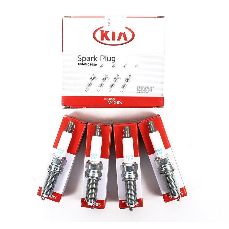 Spark Plugs 4PCS for 15-23 Forte Forte5 Optima Seltos Soul 1.6L Turbo 1884908080