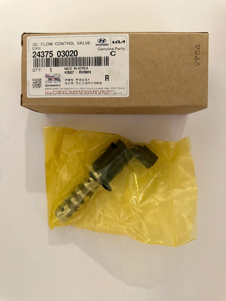 GENUINE Oil Flow Control Valve Exhaust for 17-24 Hyundai 2437503020, 24375-03020