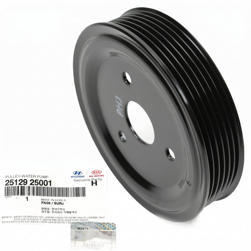 Genuine Engine Water Pump Pulley HYUNDAI KIA 2.0L 2.4L 2512925001