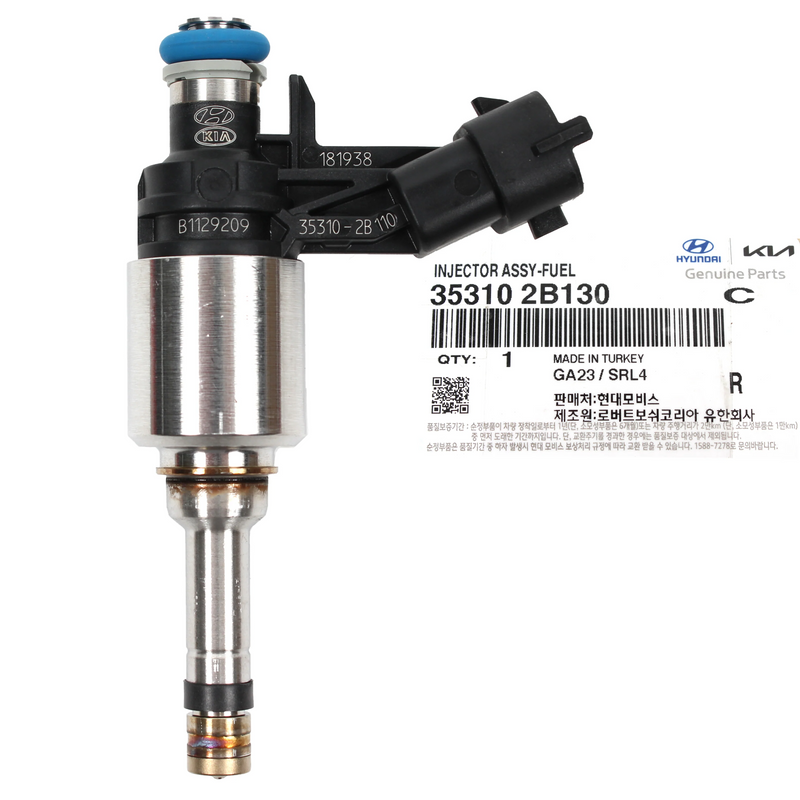 Fuel Injector for 2012-2017 Accent Veloster Rio Soul 1.6L 353102B130