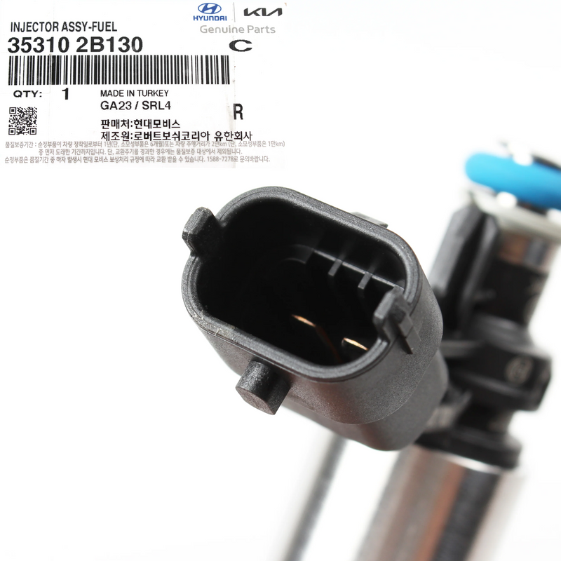 Fuel Injector for 2012-2017 Accent Veloster Rio Soul 1.6L 353102B130