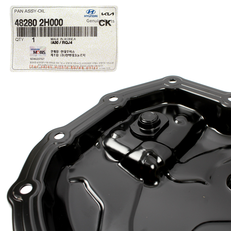 Trans Pan & Gasket for 18-23 Accent Elantra Kona Venue forte Rio Seltos Soul 482802H000
