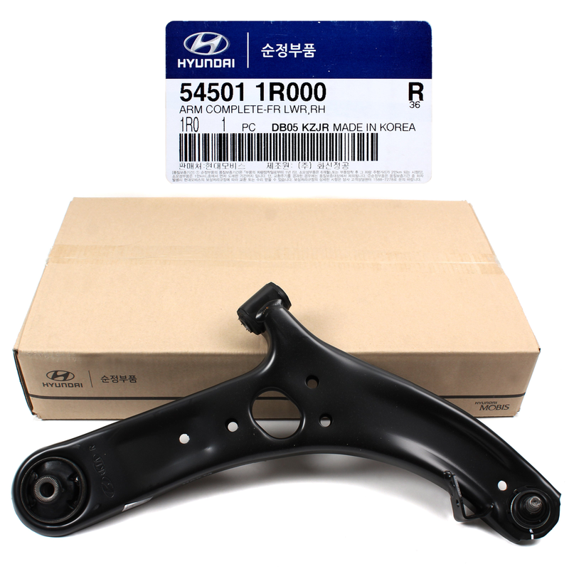 Genuine FRONT LOWER RIGHT Control Arm 545011R000 for Hyundai Accent 1.6L 12-17