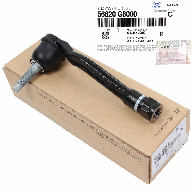 Tie Rod End LEFT for 18-22 Palisade Sonata Cadenza Optima 56820G8000