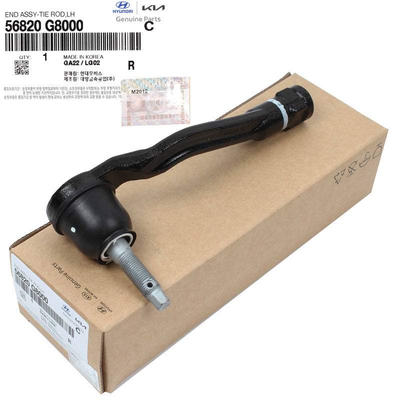 Tie Rod End LEFT for 18-22 Palisade Sonata Cadenza Optima 56820G8000