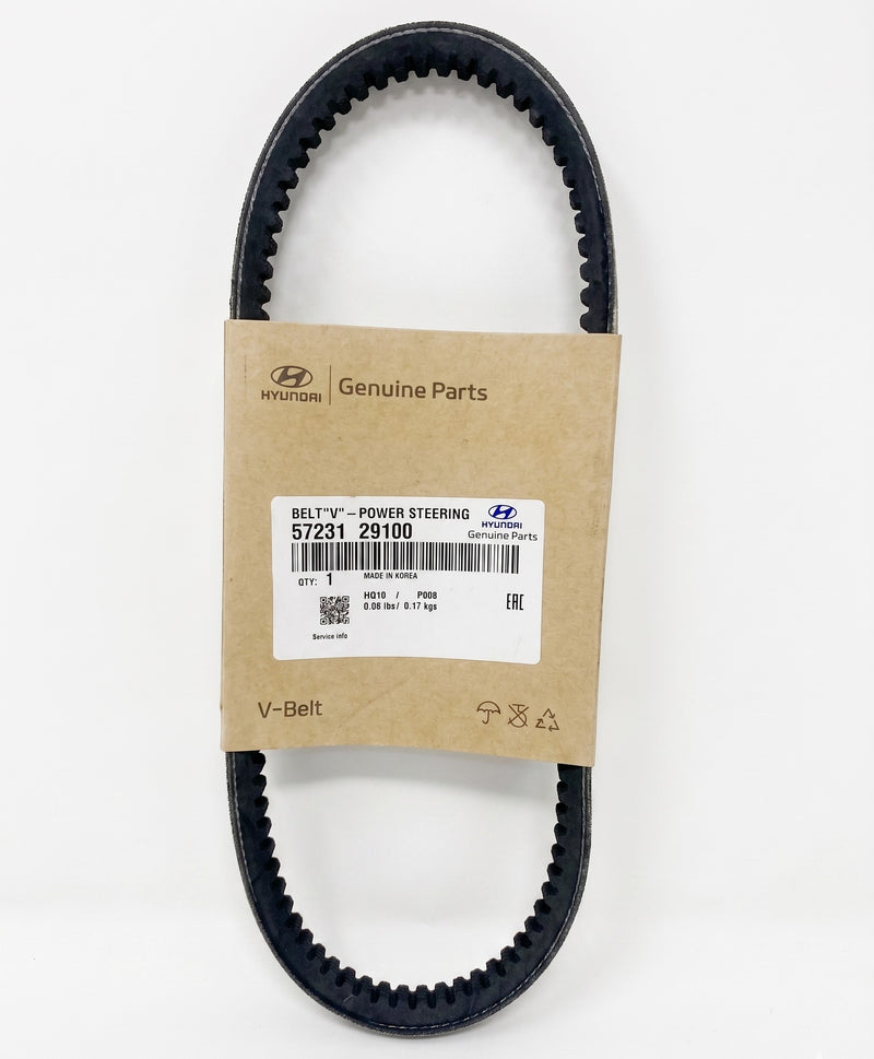 GENUINE Power Steering Pump Drive Belt 2006-2011 Kia Rio Rio5 OEM 57231-29100