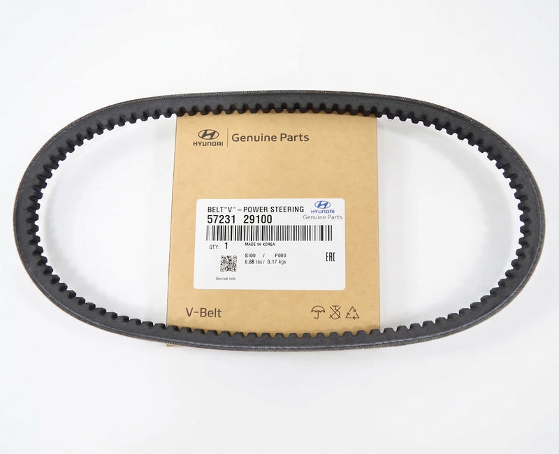 GENUINE Power Steering Pump Drive Belt 2006-2011 Kia Rio Rio5 OEM 57231-29100