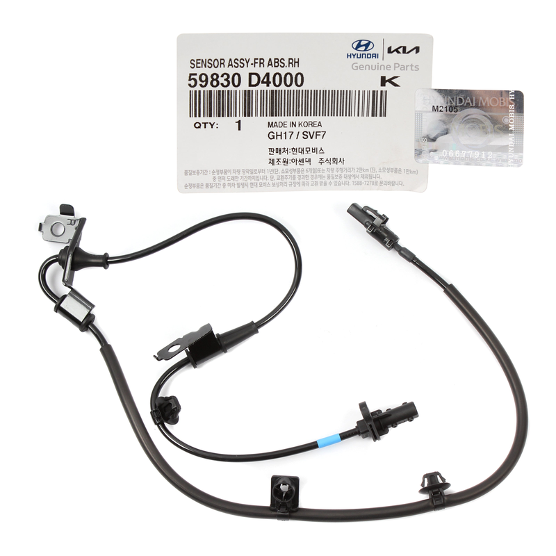 GENUINE ABS Wheel Speed Sensor FRONT RIGHT for 2016-2020 Kia Optima 59830D4000