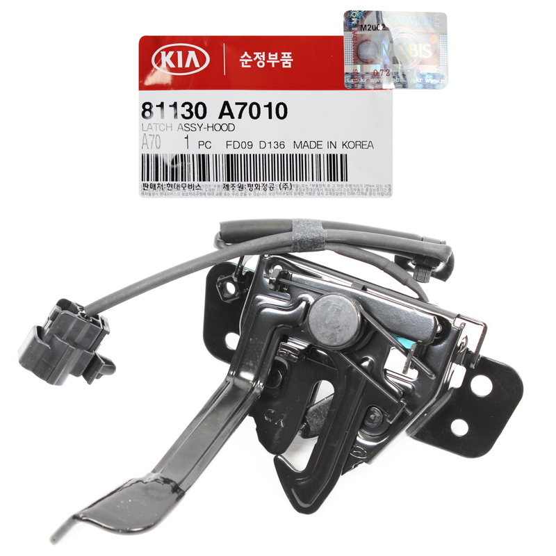 Hood Lock Latch for 2014-2016 Kia Forte 81130A7000 81130A7010