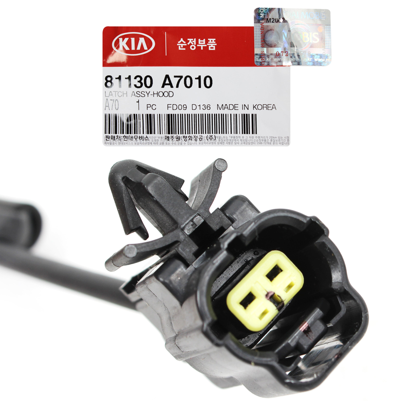 Hood Lock Latch for 2014-2016 Kia Forte 81130A7000 81130A7010