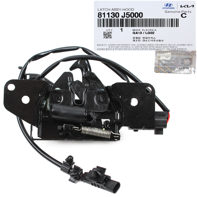 Hood Lock Latch for 2018-2021 Kia Stinger 81130J5000