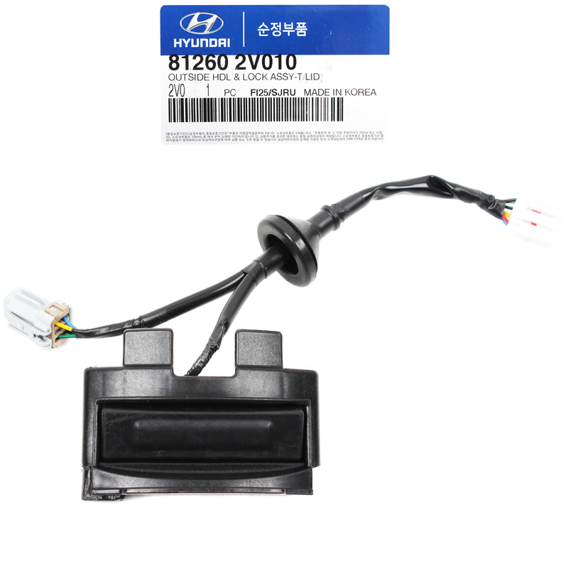 GENUINE OUTSIDE HANDLE LOCK WITH CAMERA FOR 2012-2017 VELOSTER 81260-2V010