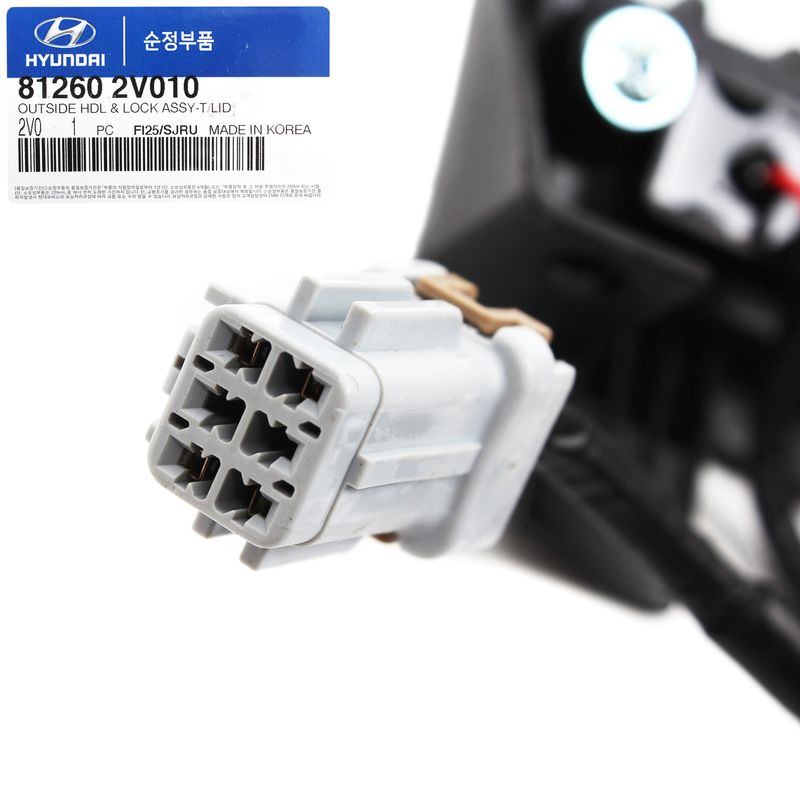 GENUINE OUTSIDE HANDLE LOCK WITH CAMERA FOR 2012-2017 VELOSTER 81260-2V010