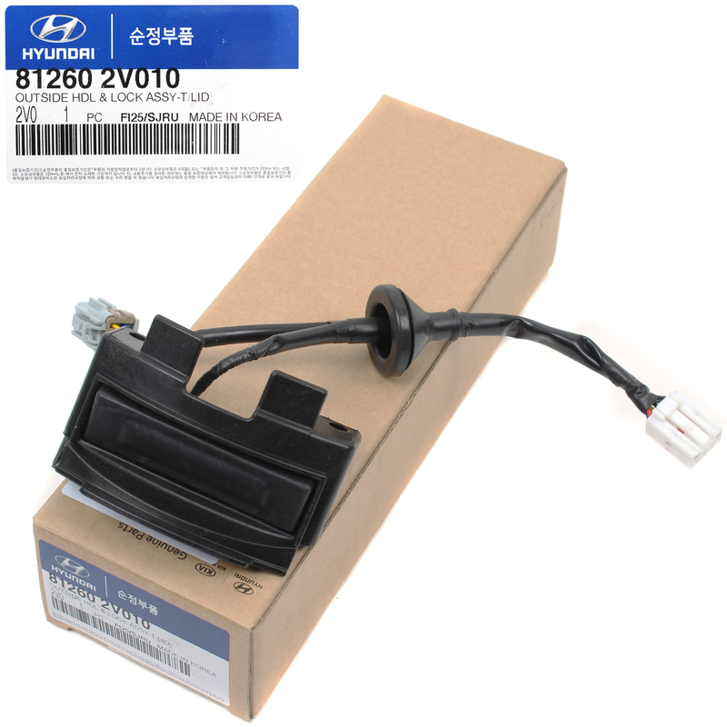 GENUINE OUTSIDE HANDLE LOCK WITH CAMERA FOR 2012-2017 VELOSTER 81260-2V010