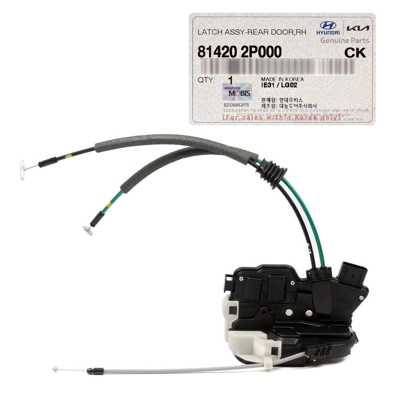 Door Lock Actuator REAR RIGHT for 2011-2015 Kia Sorento 814202P000