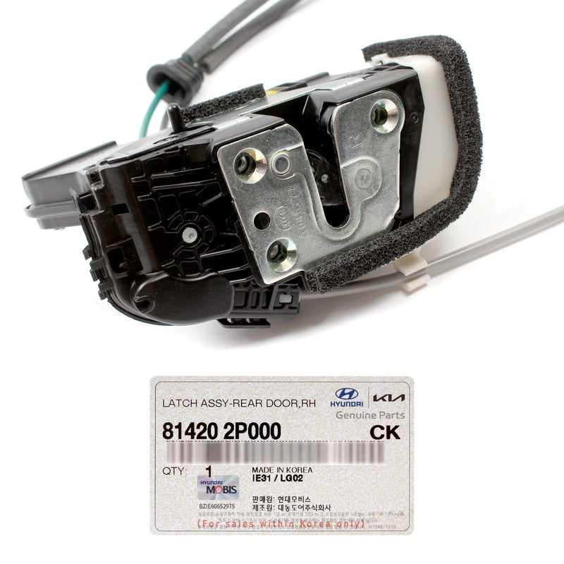 Door Lock Actuator REAR RIGHT for 2011-2015 Kia Sorento 814202P000