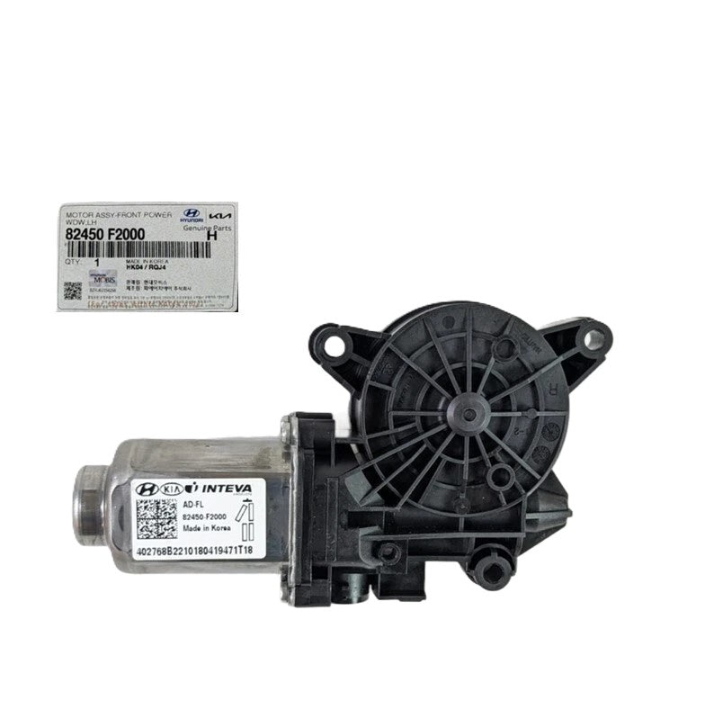 OEM POWER WINDOW MOTOR, FRONT LEFT for 2017-2020 ELANTRA 82450F2000, 82450-F2000