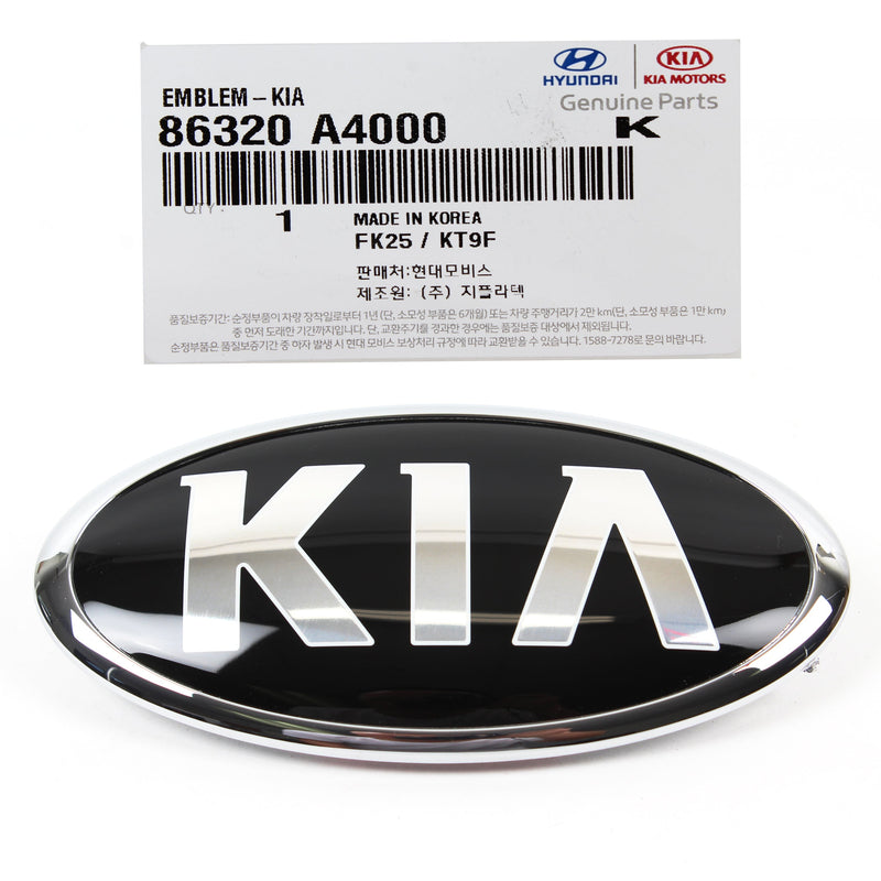 Front Grille Emblem Badge For Kia Sedona 3.3L 2015-2021 OEM 86320A4000