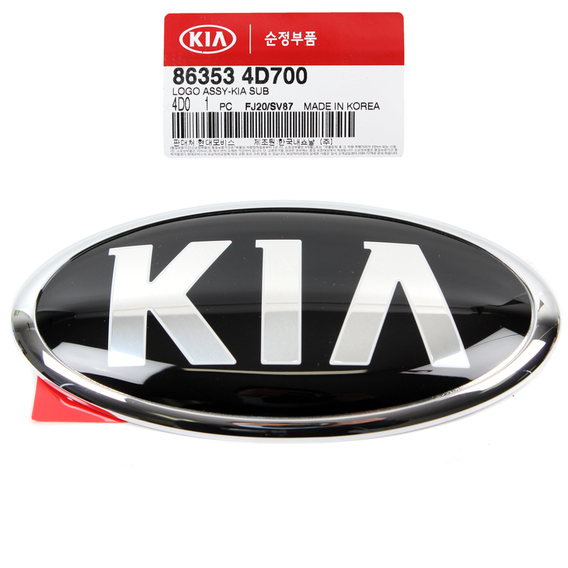 Rear Trunk Emblem for 2014-221 Kia Sedona Sorento Telluride 863534D700