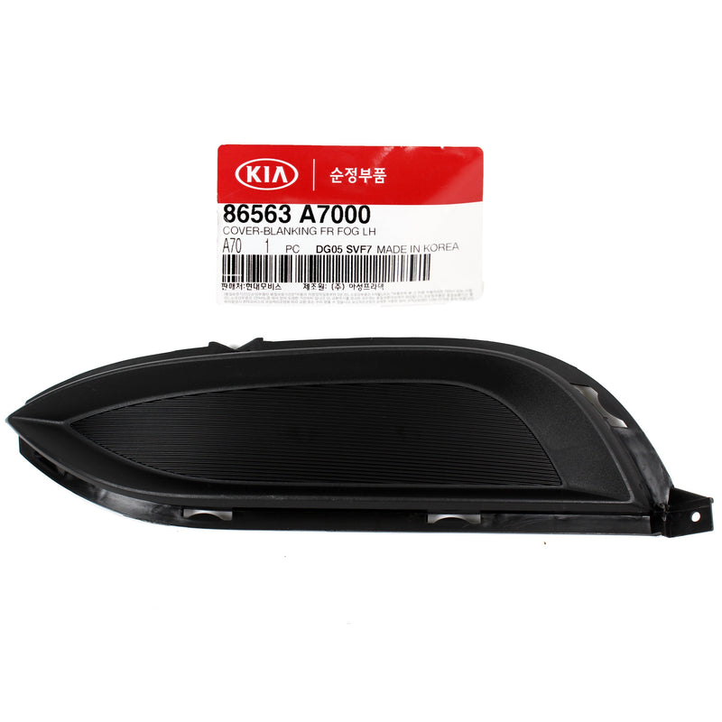 OEM Front Fog Light Lamp Cover Driver for 14-16 Kia Forte Sedan 86563A7000