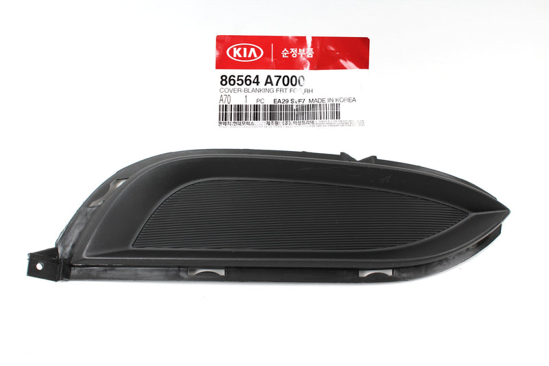 Genuine Front Fog Lamp Hole Cover RIGHT for 14-16 Kia Forte Sedan 86564A7000