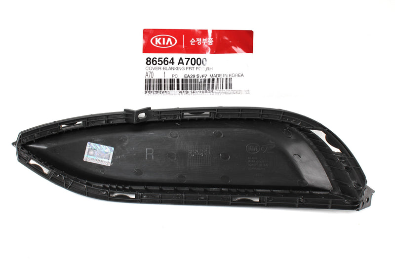 Genuine Front Fog Lamp Hole Cover RIGHT for 14-16 Kia Forte Sedan 86564A7000
