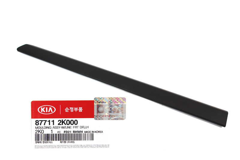 Front Door Side Molding LEFT DRIVER for 2010-2013 Kia Soul 877112K000