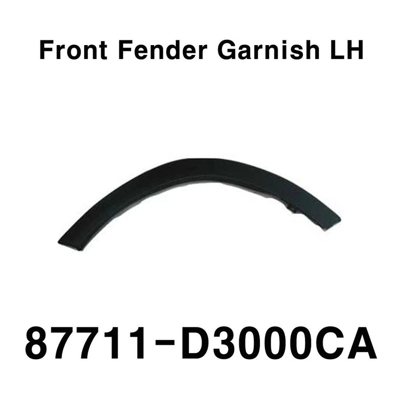 Genuine Front Fender Wheel Molding Left Hyundai TUCSON 16-21 87711D3000CA