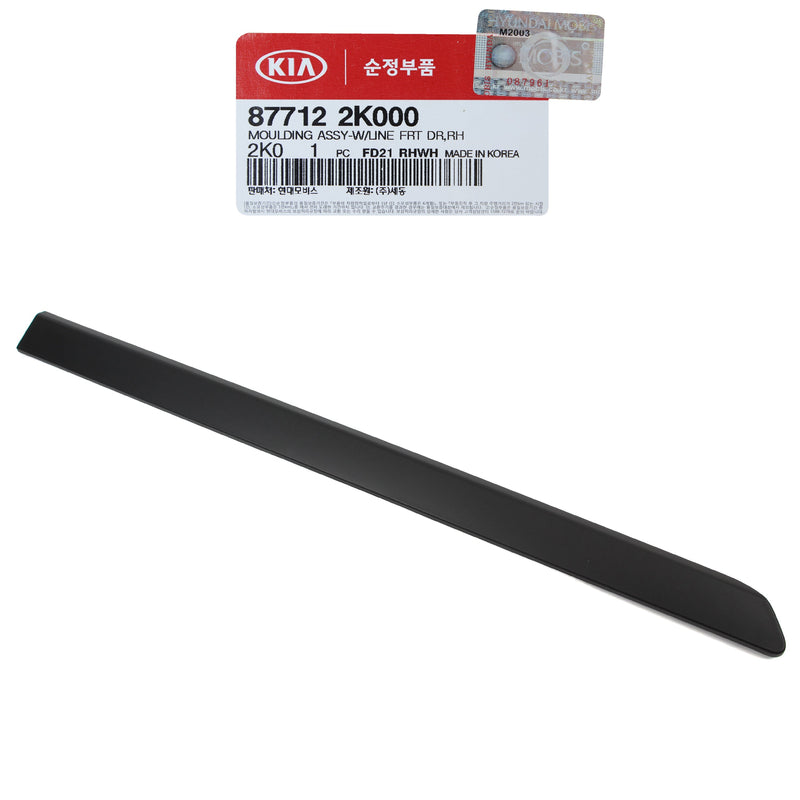 Genuine Front Door Body Side Molding Right Passenger Side OEM Kia Soul 2010-2013