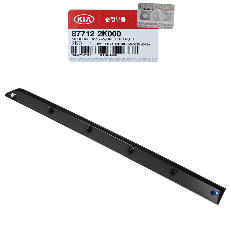 Genuine Front Door Body Side Molding Right Passenger Side OEM Kia Soul 2010-2013