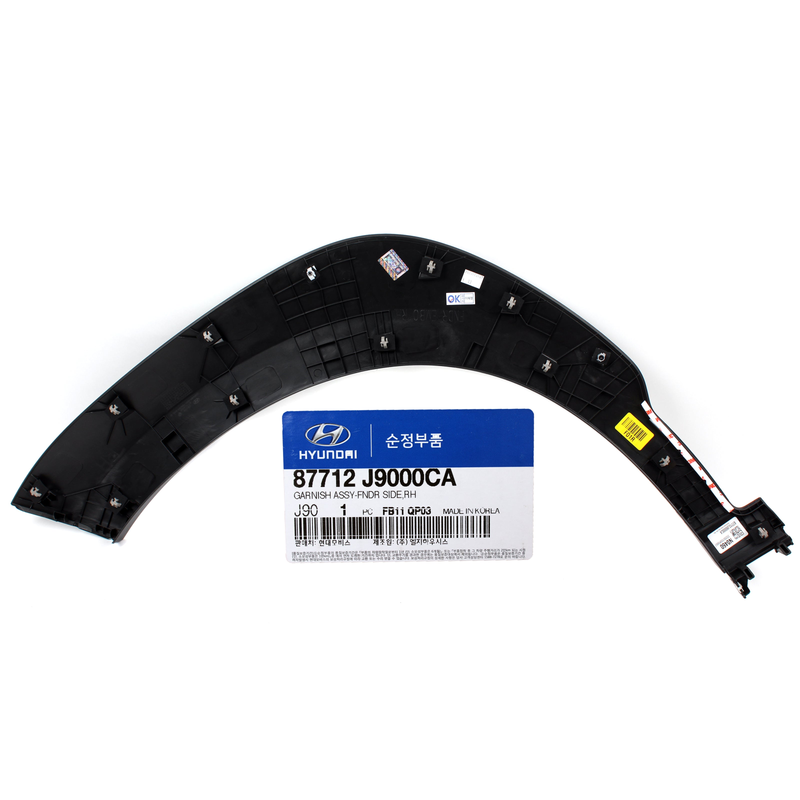 GENUINE FRONT Fender Wheel Molding RIGHT For HYUNDAI KONA 18-22 87712J9000CA